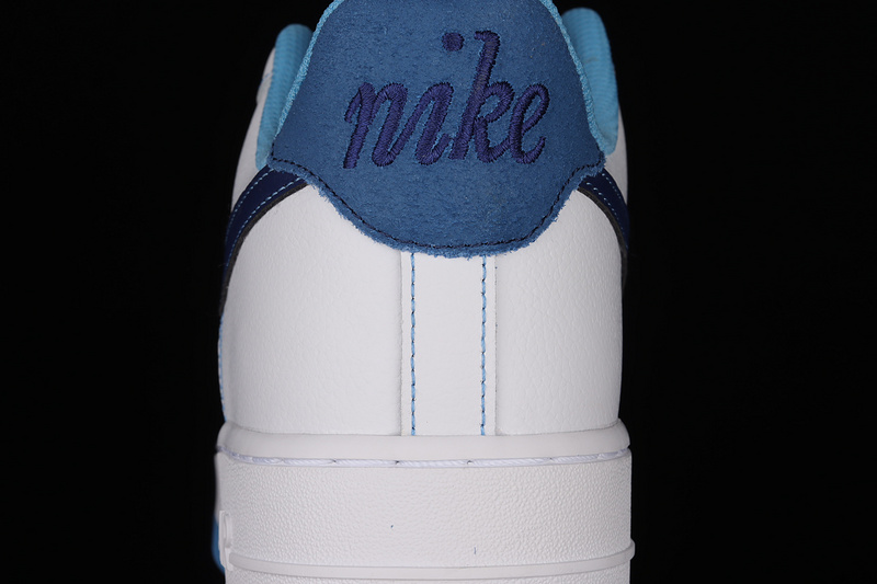 Air Force 1 Low First Use White/University Blue-Sail-Deep Royal Blue 23