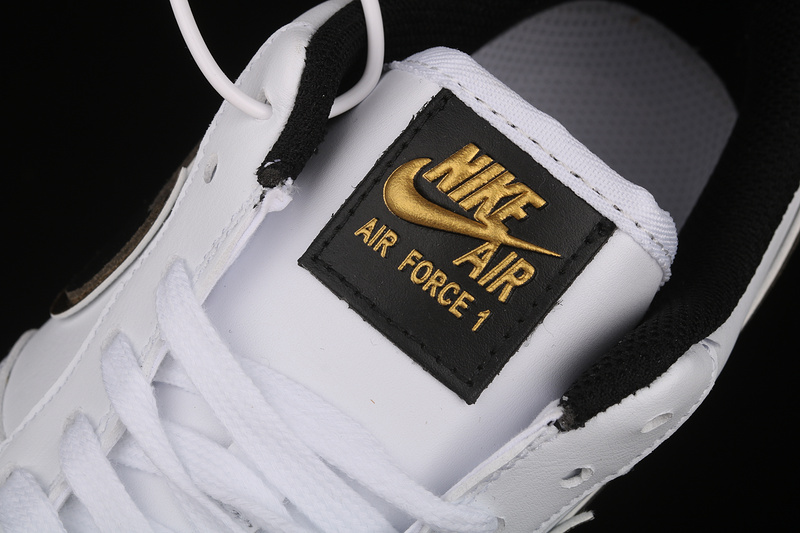 Air Force 1 Low 07 White/Black/Gold 23