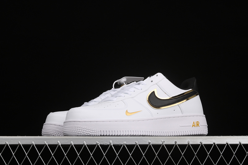 Air Force 1 Low 07 White/Black/Gold 25