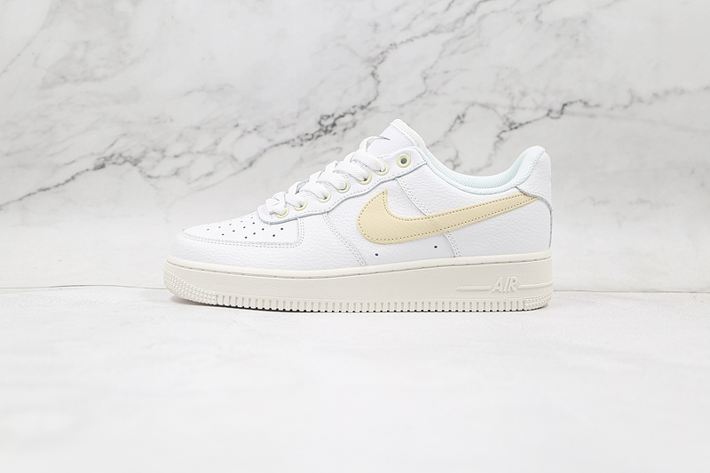 Air Force 1 Low 07 Light Bone Summit White/White/ Solar Flare/Starfish 17