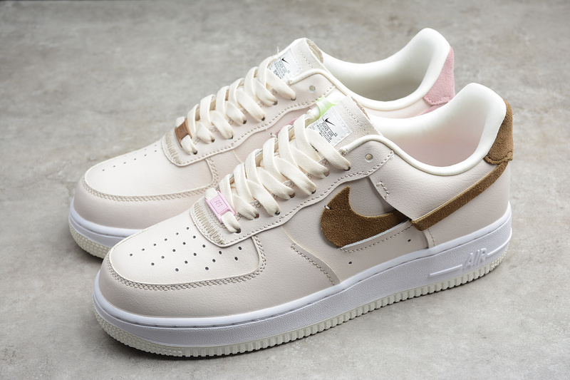 Air Force 1 Low Vandalized Light Orewood Brown/Olive Grey-Light Pink 33