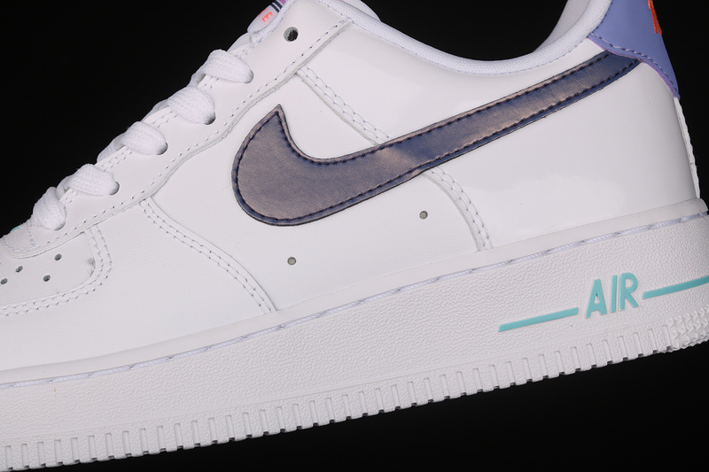 Air Force 1 Low Lv8 Gs White/Light Thistle/Copa/Dark Purple Dust 23