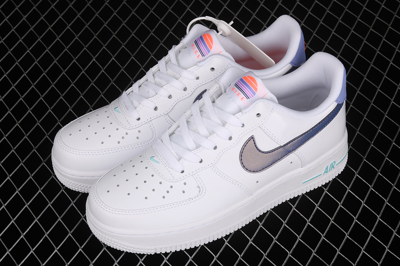 Air Force 1 Low Lv8 Gs White/Light Thistle/Copa/Dark Purple Dust 25