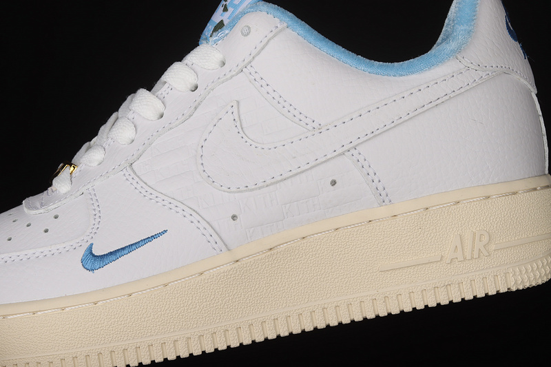 Kith X Air Force 1 Low Hawaii White/Blue Lagoon/Aloe Verde/White 9