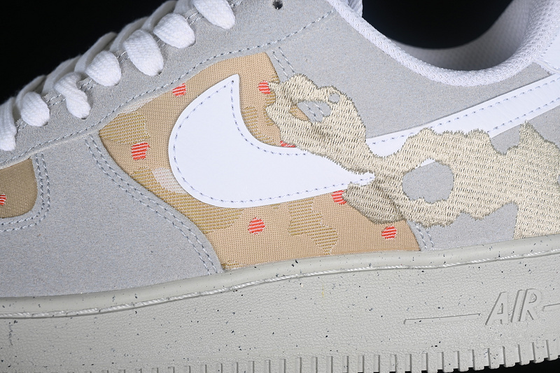 Nike Air Force 1 '07 Low Desert Camo Photon Dust/Team Orange/Grain/Photon Dust 19