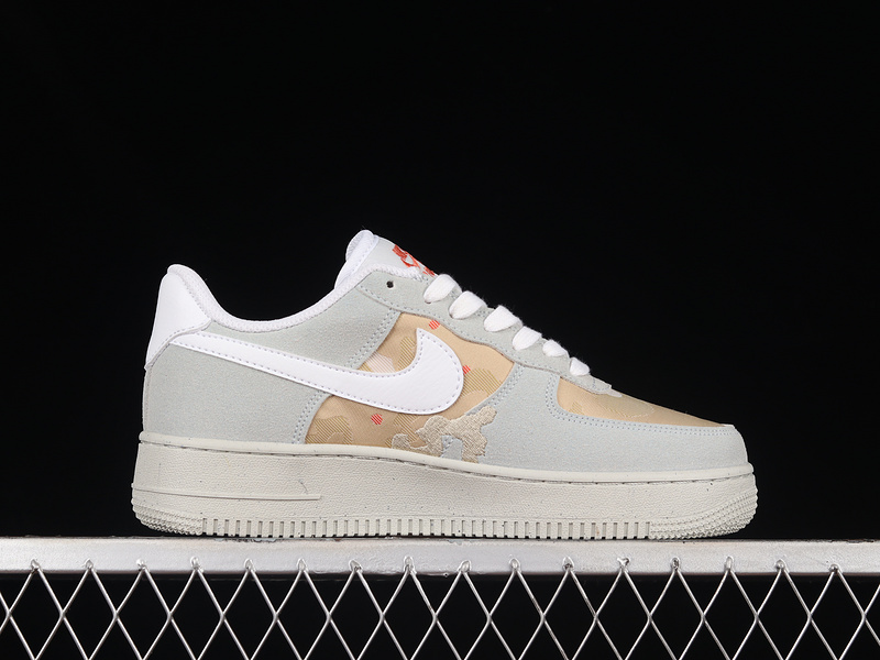 Air Force 1 Low 07 Lx Embroidered Desert Camo Photon Dust/Team Orange/Grain 29