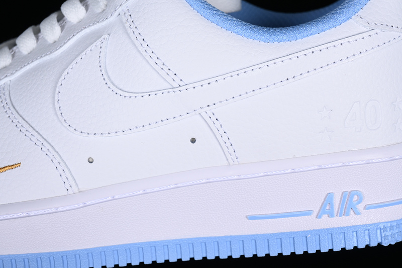 Nike Air Force 1 '07 Low White/Gold/Blue 31