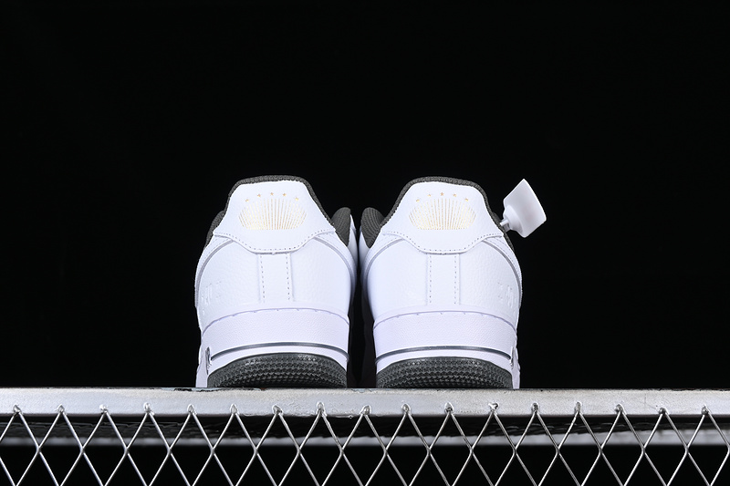 Nike Air Force 1 '07 Low White/Black/Gold 15