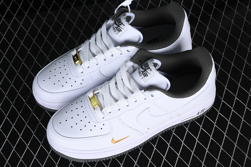 Nike Air Force 1 '07 Low White/Black/Gold 29