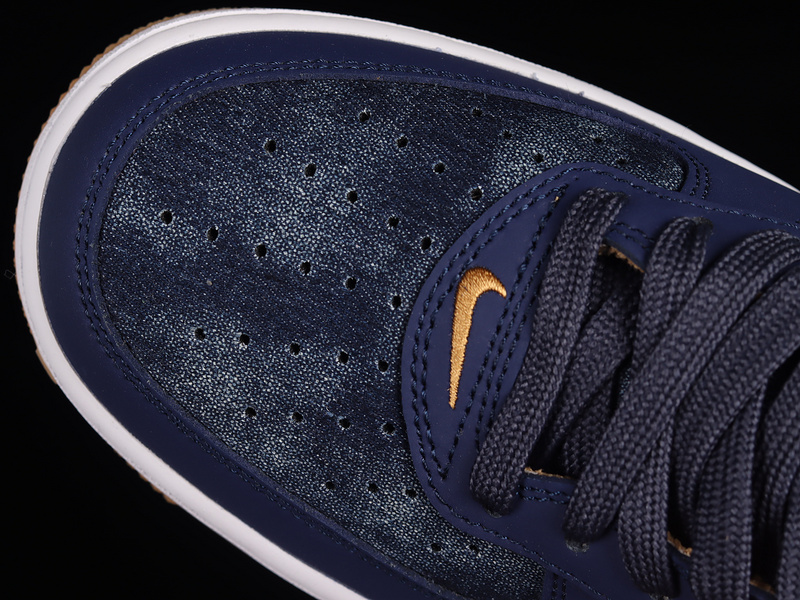 Air Force 1 Low 07 Navy Blue/Brown/White 11