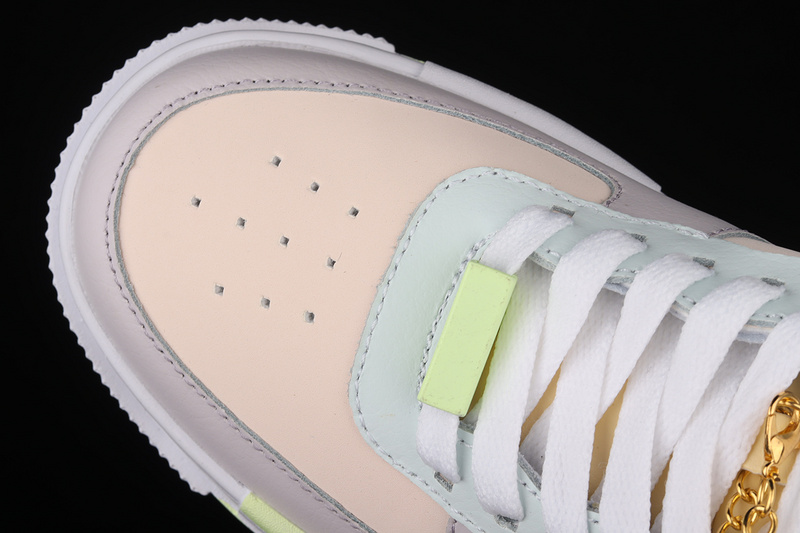 Air Force 1 Pixel Light Pink/White/Green 13