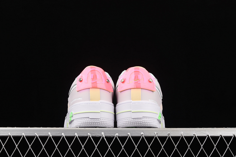 Air Force 1 Pixel Light Pink/White/Green 25