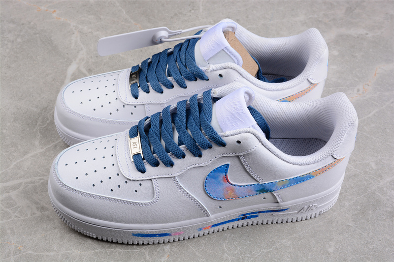 Nike Air Force 1 '07 Lx White/White/Blue 31