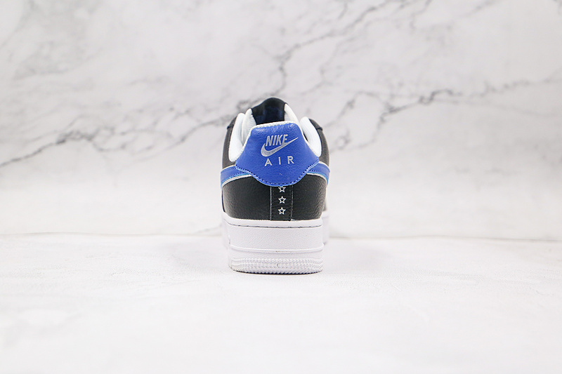 Air Force 1 Low 07 Lv8 Shooting Stars Black/White/Metallic Silver/Game Royal 9