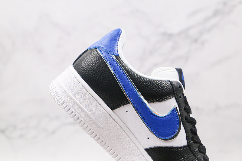 Air Force 1 Low 07 Lv8 Shooting Stars Black/White/Metallic Silver/Game Royal 17