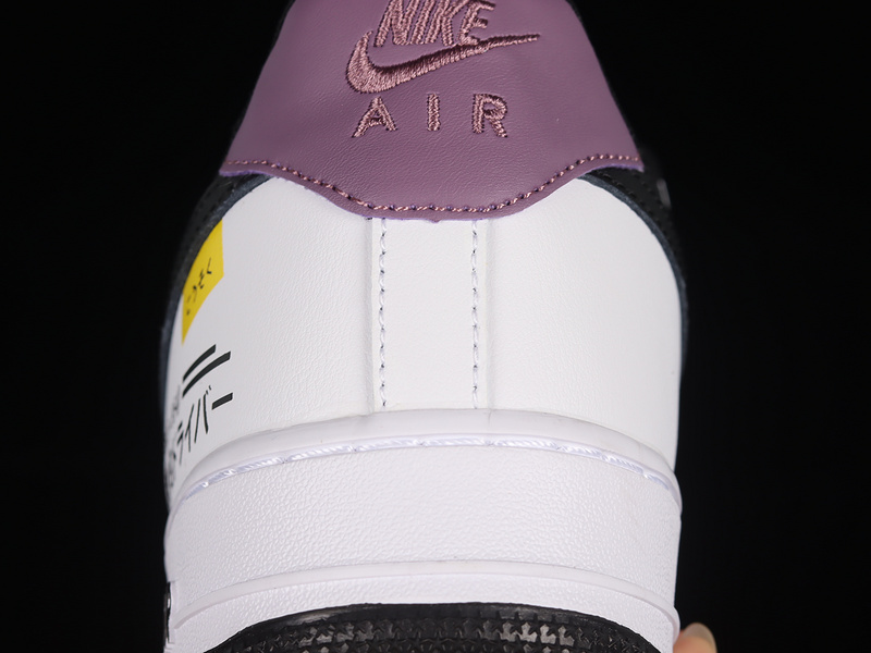 Air Force 1 Low 07 White/Black/Purple 21