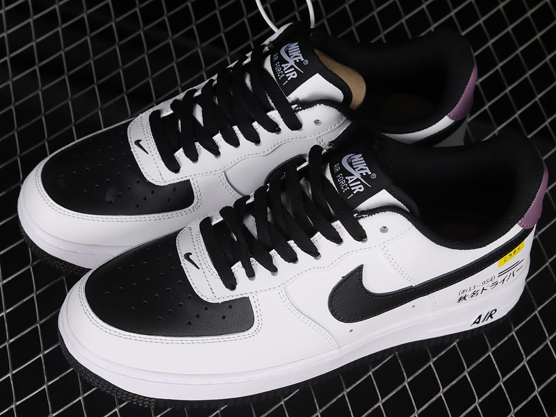 Air Force 1 Low 07 White/Black/Purple 29