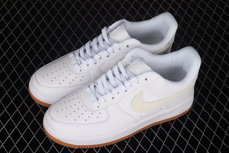 Air Force 1 Low 07 Beige/White-Deep Gum 21