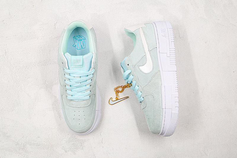 Air Force 1 Pixel Glacier Blue/White/Pure Platinum 11