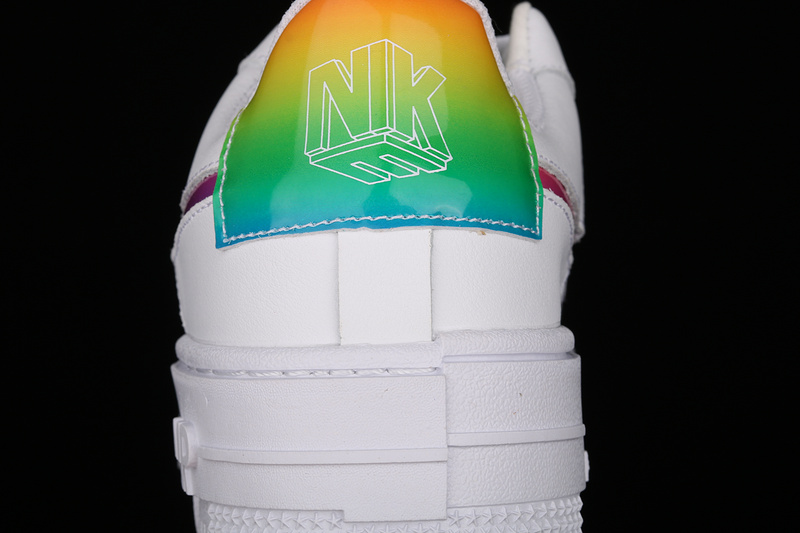 Air Force 1 Pixel White/White/Multi-Color 33