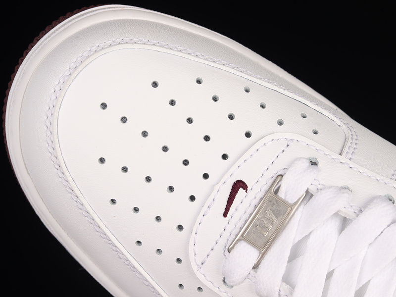 Air Force 1 Low White/White/Dark Beetroot 29