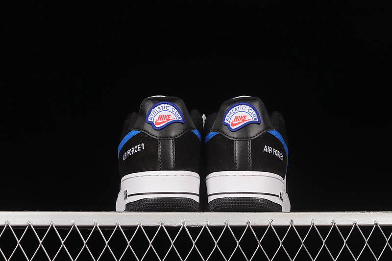 Nike Air Force 1 '07 Low Black/White/Blue 3