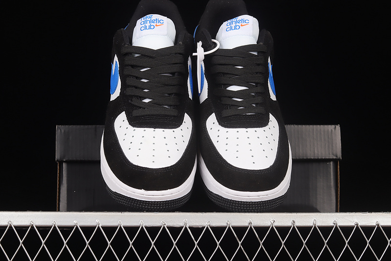 Nike Air Force 1 '07 Low Black/White/Blue 5