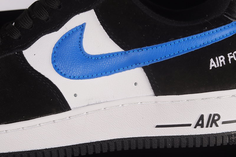 Nike Air Force 1 '07 Low Black/White/Blue 9