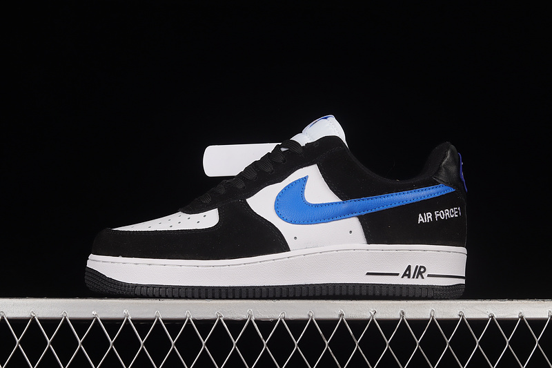 Nike Air Force 1 '07 Low Black/White/Blue 13