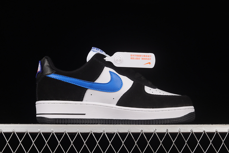 Nike Air Force 1 '07 Low Black/White/Blue 19