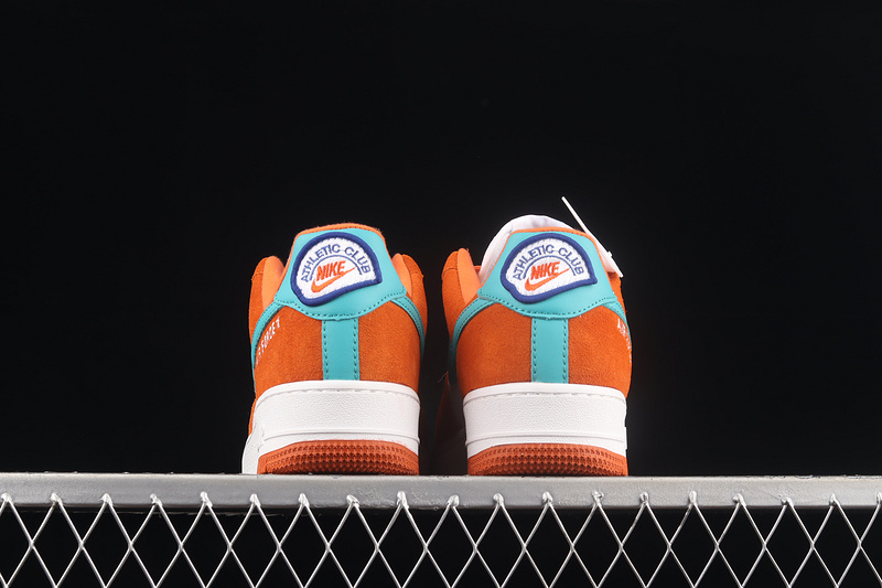 Air Force 1 Low Athletic Club White/Orange/Blue 11