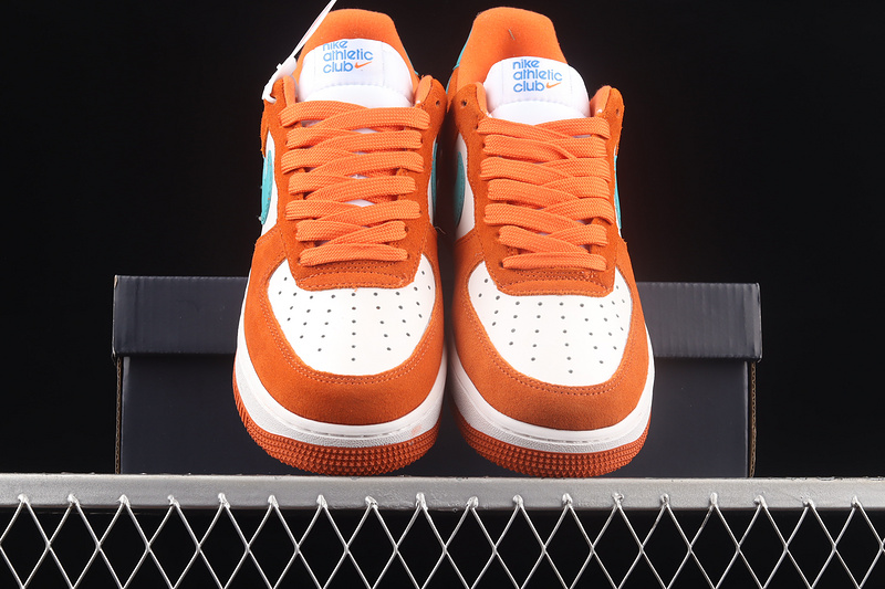 Air Force 1 Low Athletic Club White/Orange/Blue 27