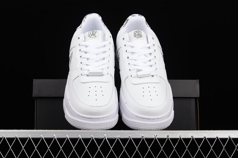 Air Force 1 Pixel Zebra White/White/Grey 29