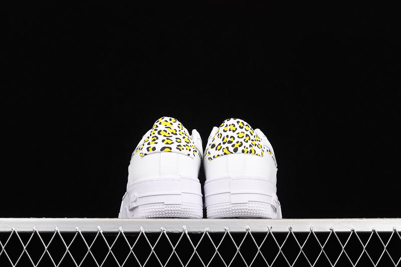 Air Force 1 Pixel Se Leopard White/Black/Yellow 9