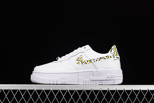 Air Force 1 Pixel Se Leopard White/Black/Yellow 17