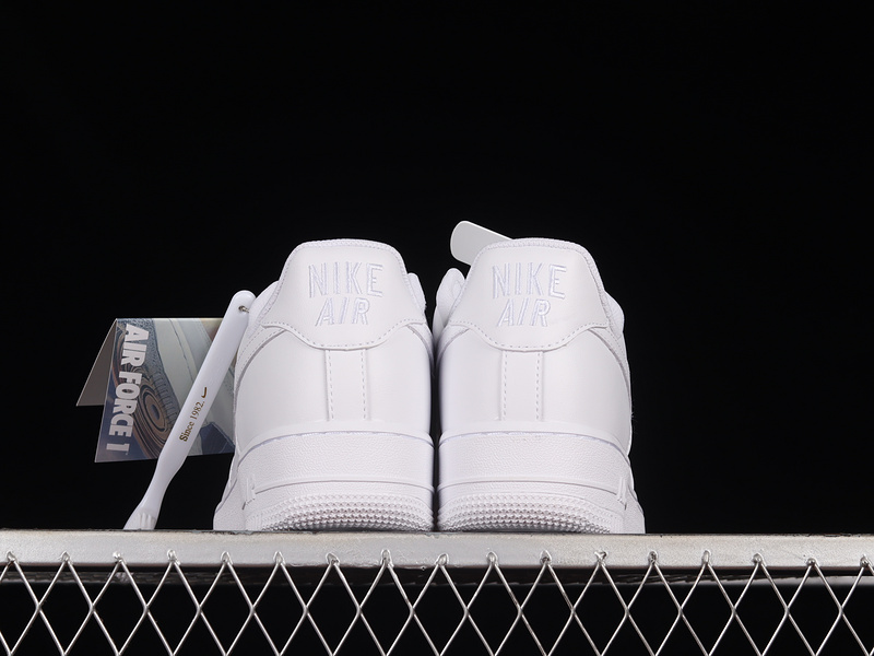 Air Force 1 Low Color Of The Month White/White/White/Metallic Gold 15