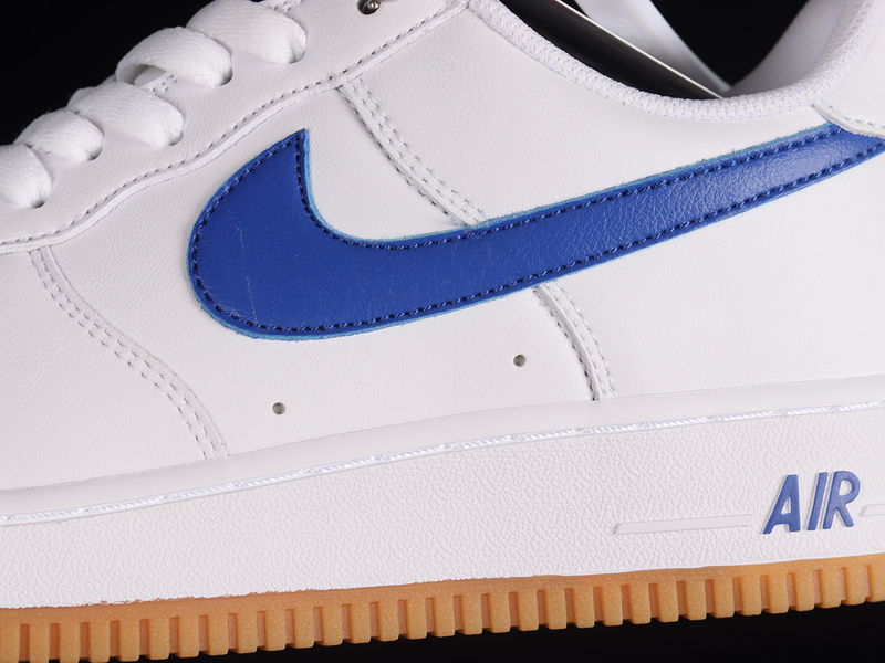 Air Force 1 Low Color Of The Month White/Royal Blue-Gum Yellow 5