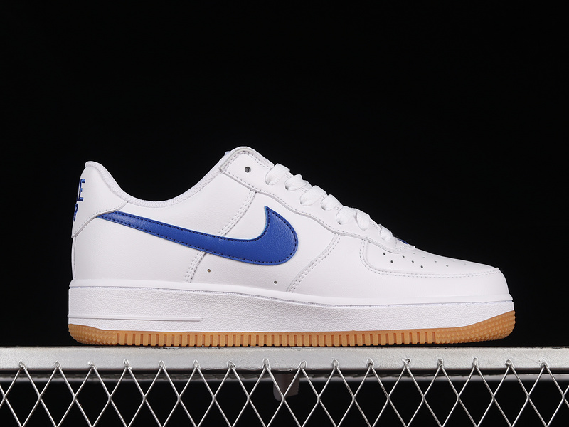 Air Force 1 Low Color Of The Month White/Royal Blue-Gum Yellow 15