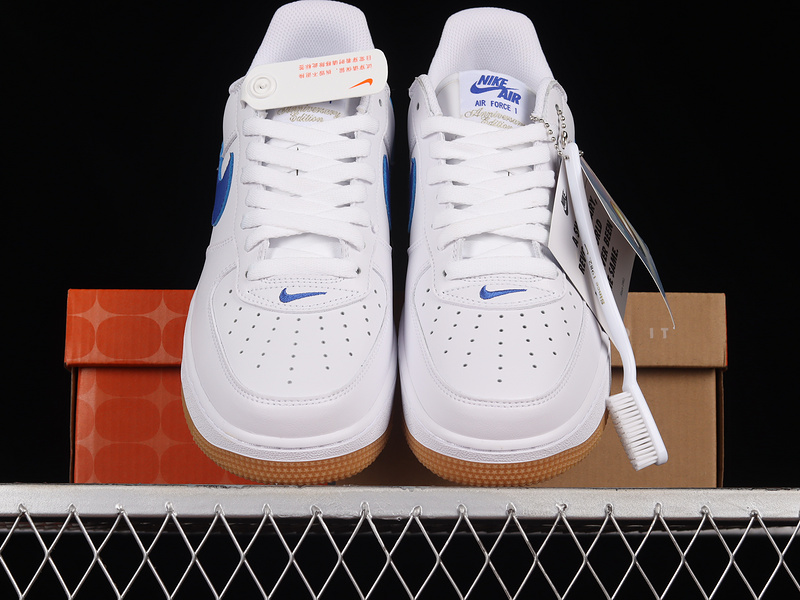 Air Force 1 Low Color Of The Month White/Royal Blue-Gum Yellow 25