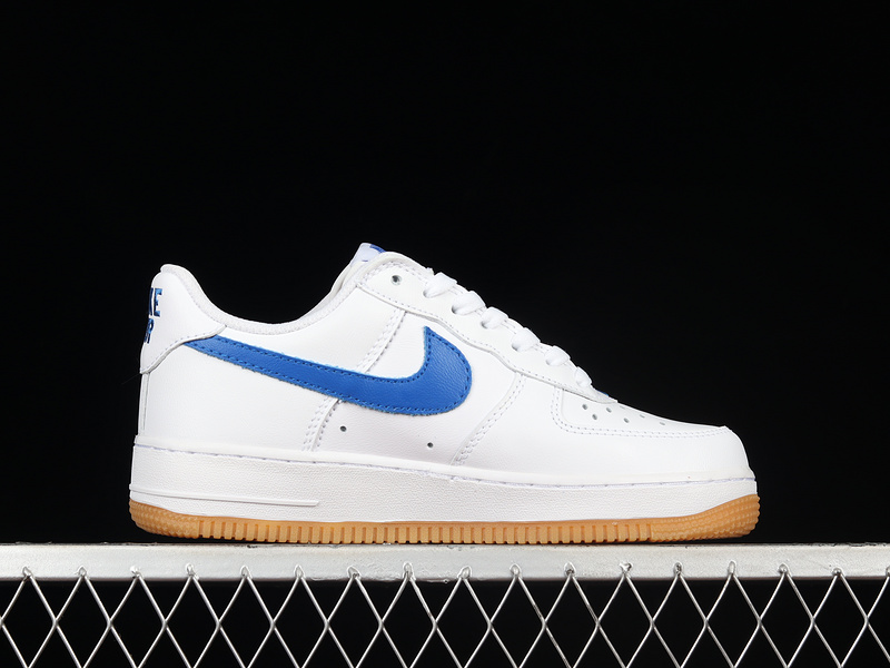 Air Force 1 Low Since 82 White/Varsity Royal-Gum Yellow 13