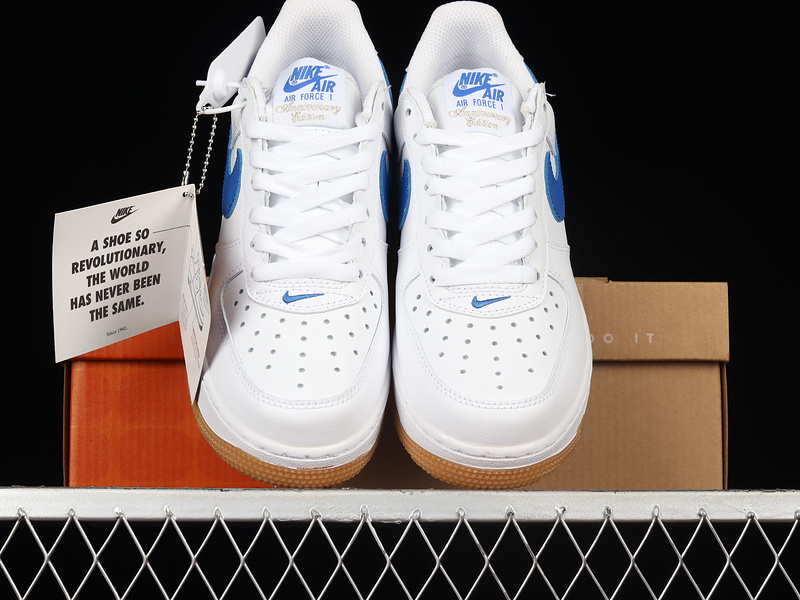 Air Force 1 Low Since 82 White/Varsity Royal-Gum Yellow 23