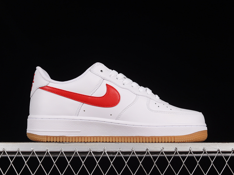 Air Force 1 Low Color Of The Month White/University Red/Gum Yellow 23