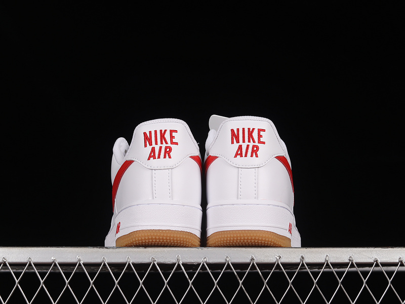 Air Force 1 Low Color Of The Month White/University Red/Gum Yellow 25