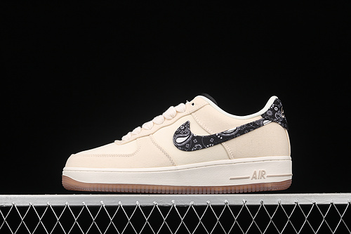 Air Force 1 Low 07 Lv8 Paisley Swoosh Rattan/Rattan/Pale Ivory/Black 9