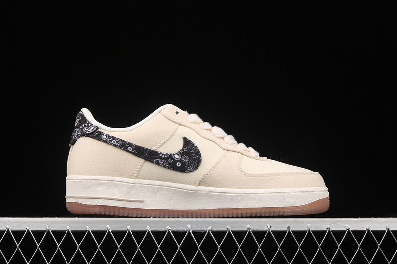 Air Force 1 Low 07 Lv8 Paisley Swoosh Rattan/Rattan/Pale Ivory/Black 17