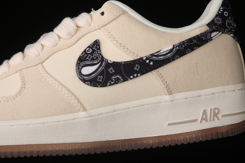 Air Force 1 Low 07 Lv8 Paisley Swoosh Rattan/Rattan/Pale Ivory/Black 29