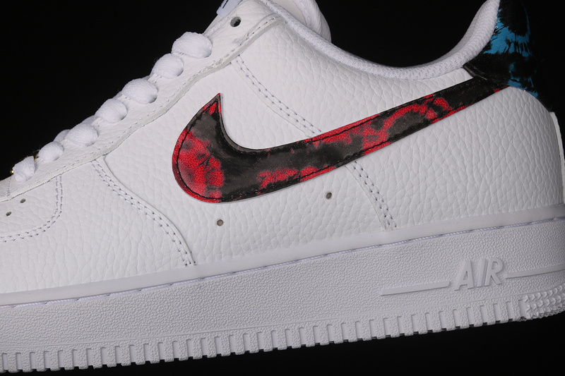 Air Force 1 Low 07 White/Bright Crimson-Laser Blue-Black 7