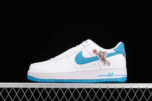 Air Force 1 Low 07 White/White/Blue 5