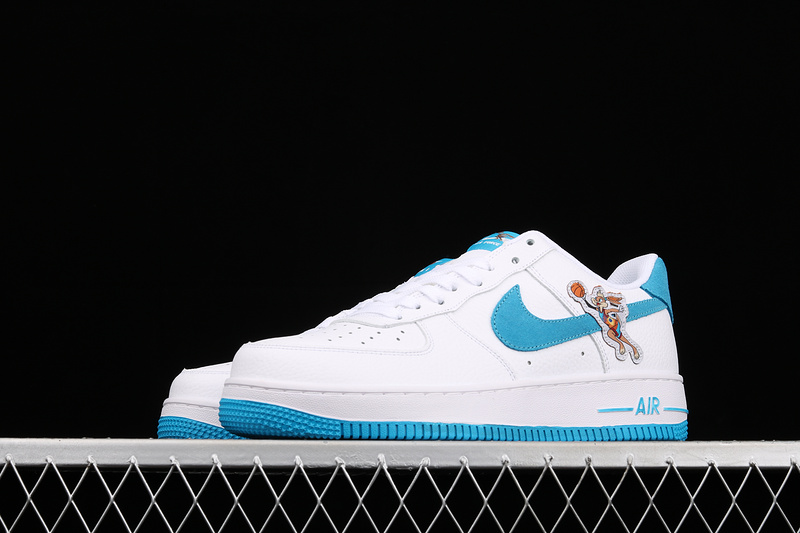 Air Force 1 Low 07 White/White/Blue 7