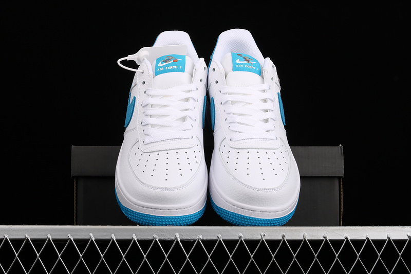 Air Force 1 Low 07 White/White/Blue 9